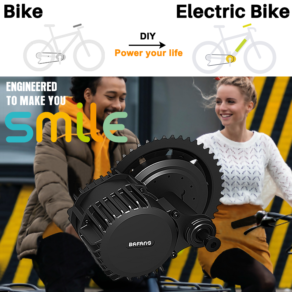 Bafang M615 G320.1000 motor 48 - Mid Drive Conversion Kit 1000W recension och pris