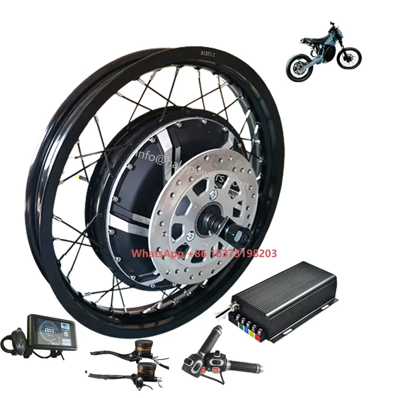 72v 96v QS 273 V3 12000w 15000 - 12000W Electric Motorcycle Hub Motor recension och pris