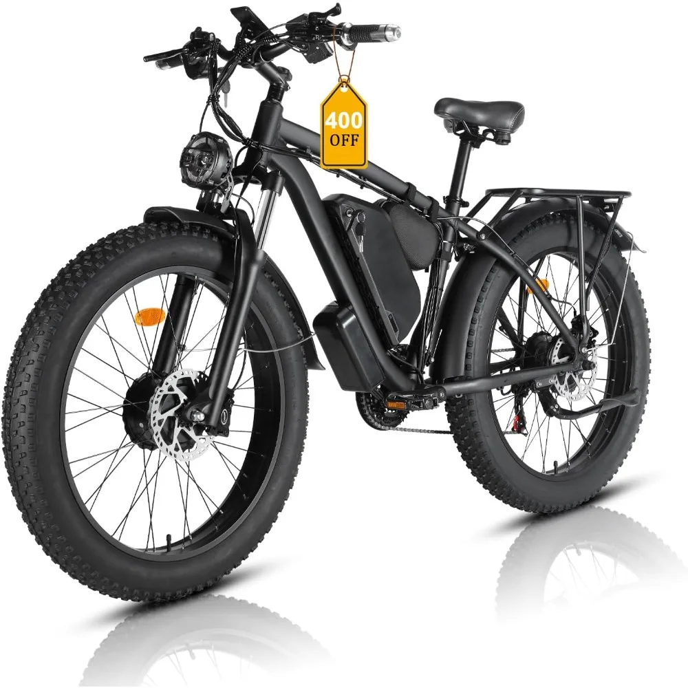 %a Electric Bike for Adults,   - Dual Motor Ebike Kit 2000W recension och pris