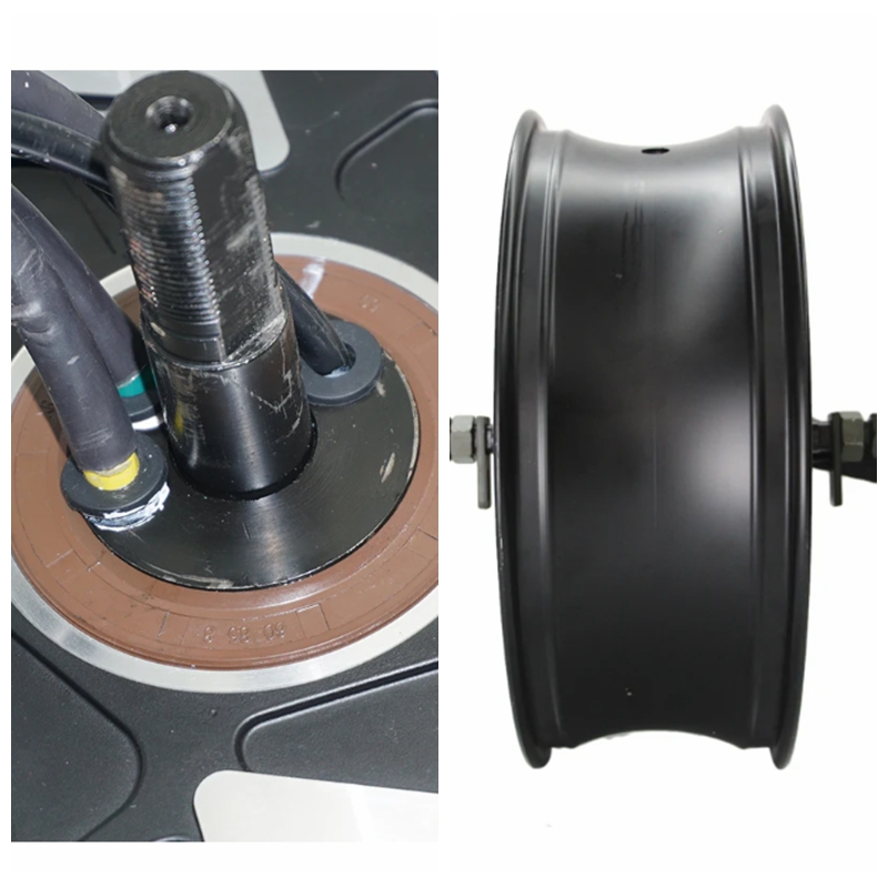 QS Motor 12000W 17X6.0inch V41 - 12000W Electric Motorcycle Hub Motor recension och pris