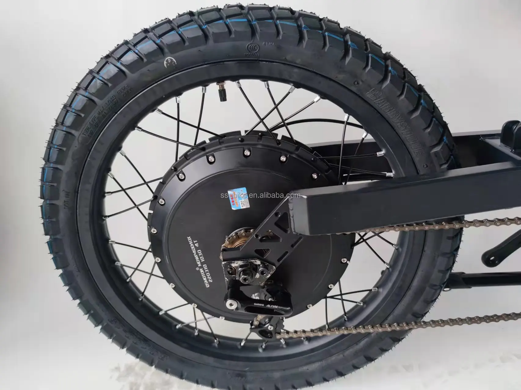 QS273 Electric Motorcycle/Bicy - 12000W Electric Motorcycle Hub Motor recension och pris