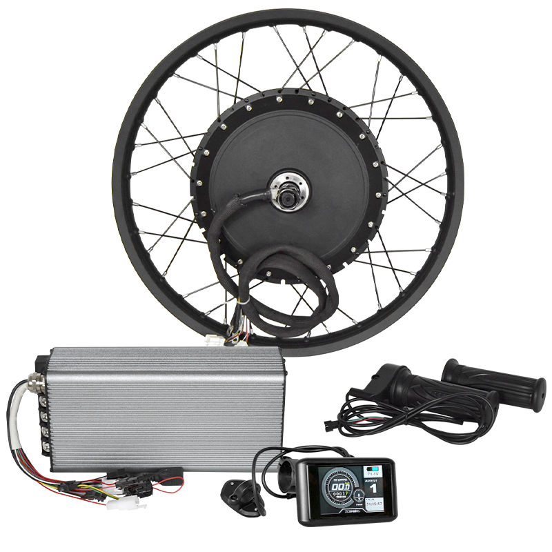 Rear Wheel  Hub Motor 6000w 80 - 12000W Electric Motorcycle Hub Motor recension och pris